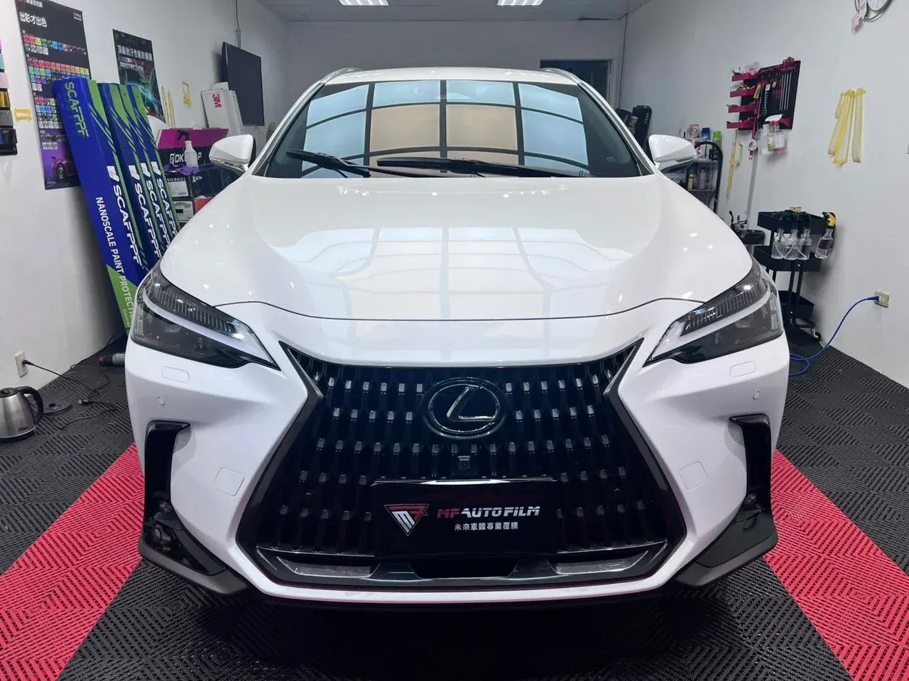 Lexus NX 珍珠白改色覆膜完工實拍（9）